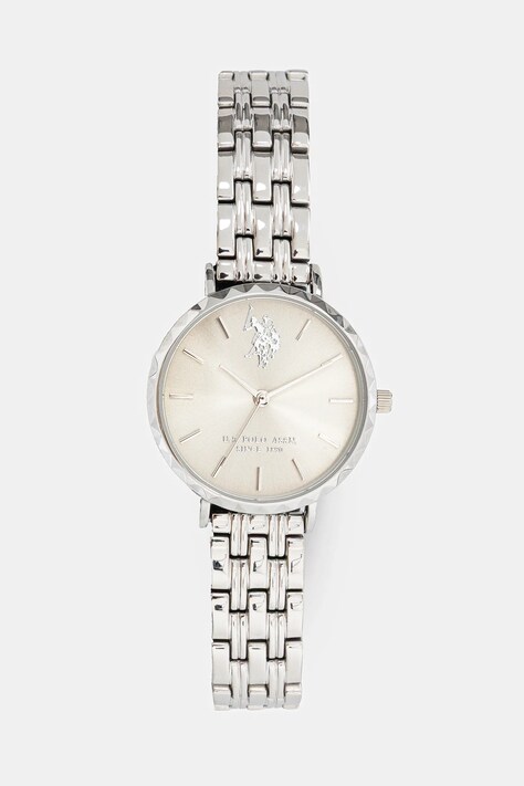 U.S. Polo Assn. zegarek ARYA damski kolor srebrny USP8369ST