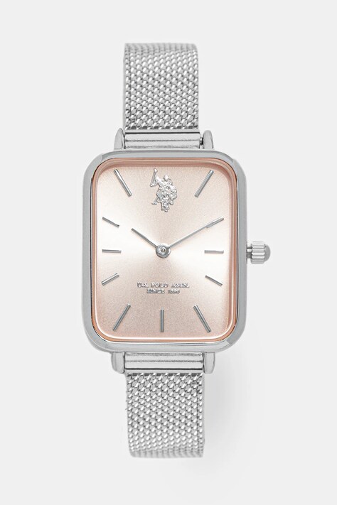 U.S. Polo Assn. zegarek ODETTE damski kolor srebrny USP8290PK