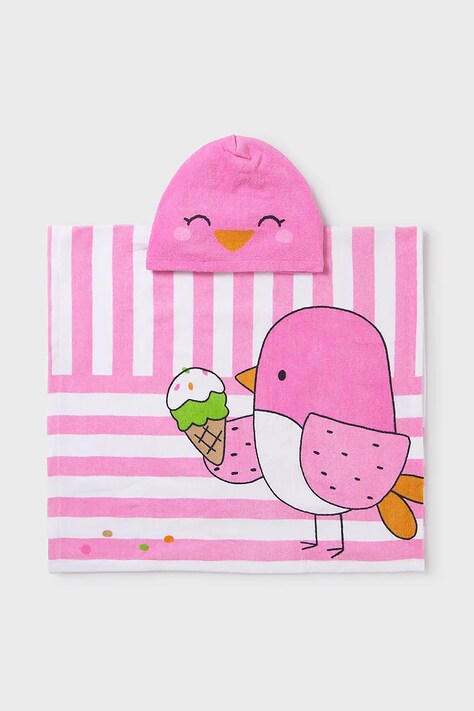 Mayoral Newborn prosop din bumbac pentru copii culoarea roz, 9919