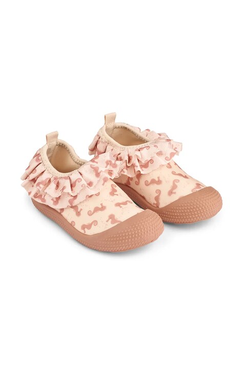 Детская обувь для купания Liewood Sonja Flounce Sea Shoe цвет оранжевый LW19783
