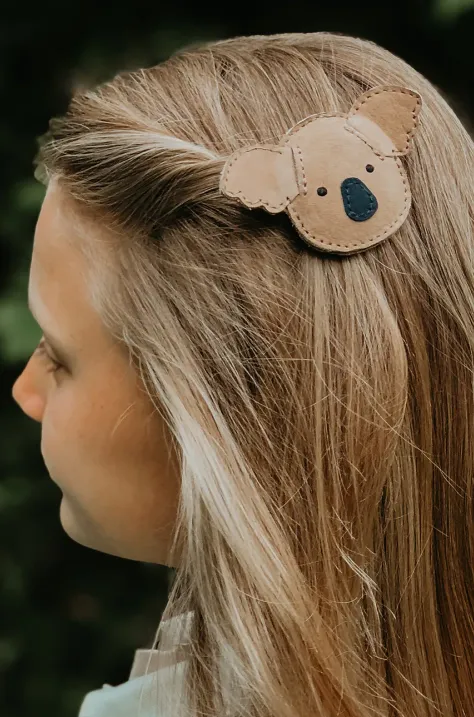 Детская заколка для волос Donsje Josy Classic Hairclip Koala 6009010