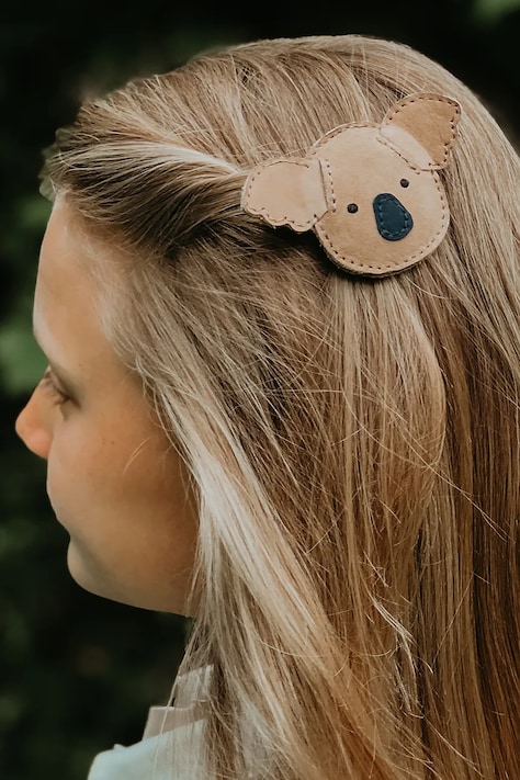 Dječja ukosnica za kosu Donsje Josy Classic Hairclip Koala 6009010
