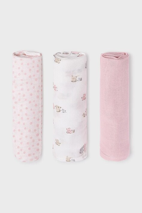 Dětská plenka Mayoral Newborn 3-pack 9872