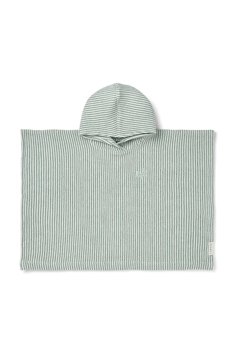 Otroška bombažna brisača Liewood Paco Poncho Embroidery LW20403