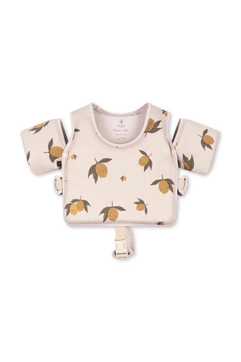 Konges Sløjd vestă de înot pentru copii HOLLIS FLOAT WATER WINGS culoarea bej, KS102702