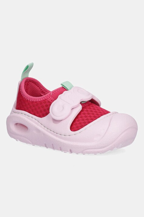 Crocs buty do wody dziecięce SWIFTWATER SPLASH KIDS kolor różowy 210620