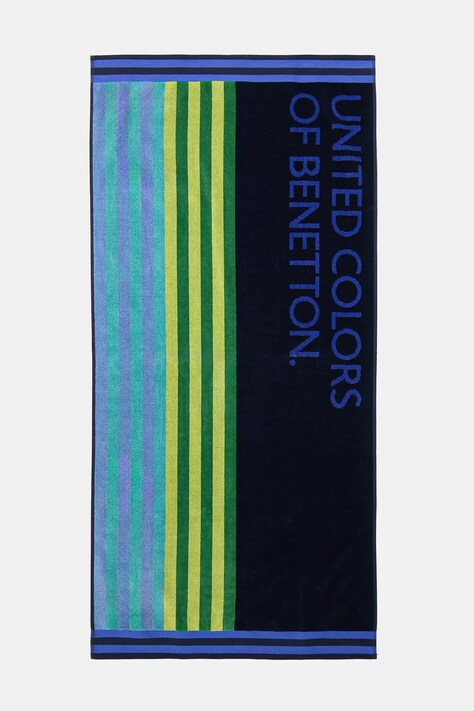 United Colors of Benetton ręcznik dziecięcy kolor granatowy 6H0Q0800Q