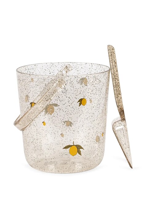 Набор игрушек для песочницы Konges Sløjd GLITTER BUCKET AND SHOVEL PRINT KS104531