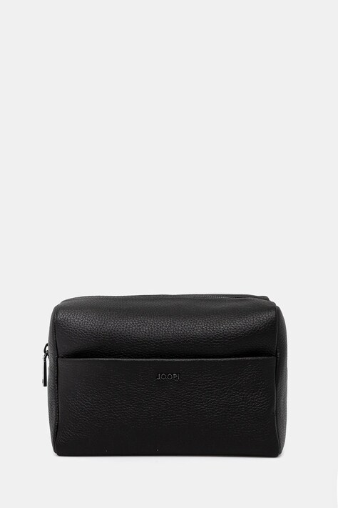 Kožená kosmetická taška Joop! Cardona Eris černá barva, 4140006301