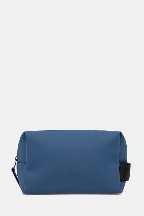 Rains borsa da toilette Wash Bag Small W3 colore blu 15580