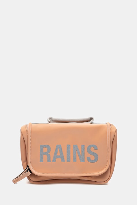 Rains portfard Texel Wash Bag W3 culoarea portocaliu, 16310