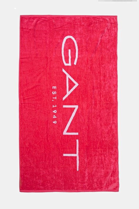 Хлопковое полотенце Gant цвет красный 852012911