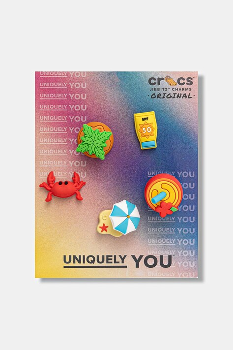 Připínačky na obuv Crocs Beachy 5-pack 10014665