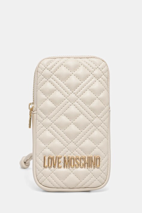 Love Moschino carcasa de telefon culoarea bej, JC5660PP0MLA0110