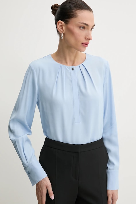 BOSS camicetta donna colore blu 50530566