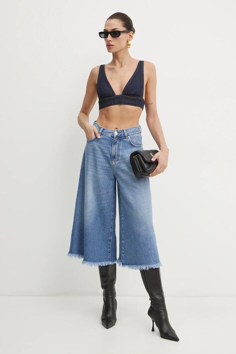 Джинсовый топ Pinko цвет синий 104609 A2DV