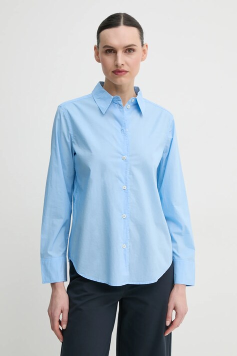 Marc O'Polo camasa din bumbac femei, cu guler clasic, regular, 502092142331