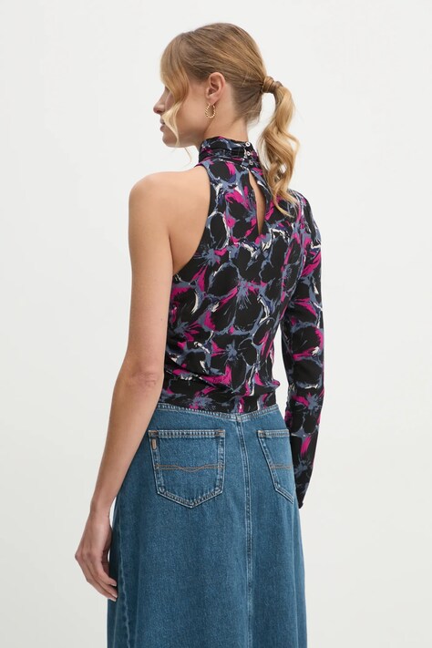 Блузка Pepe Jeans ARIA — SS25-BDD066, чорний — фото 3