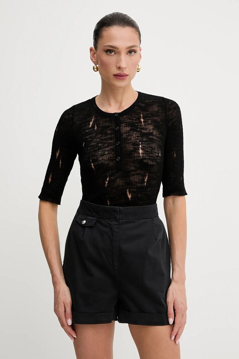 Pinko t-shirt damskie kolor czarny 105142 A2LP