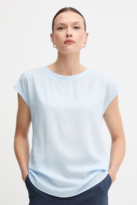 Блузка United Colors of Benetton однотонная 52M9DQ0BI