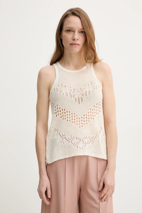 AERON top KISMET culoarea bej, TO479573