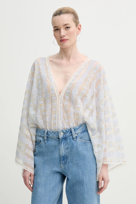 MUNTHE body SYCHA femei, culoarea bej, modelator, 251100325131