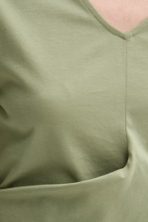 Бавовняна футболка United Colors of Benetton — SS25-BDD0LN, зелений — фото 5