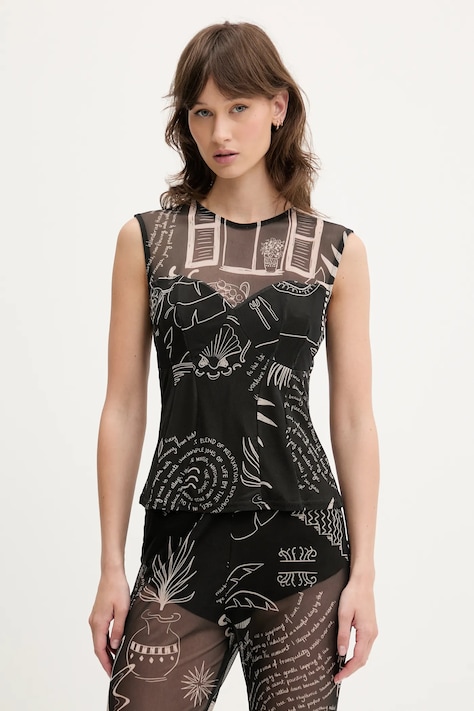 Never Fully Dressed top culoarea negru, NFDTO1724