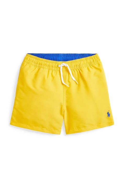 Polo Ralph Lauren pantaloni scurți de baie copii culoarea galben, 322957810003