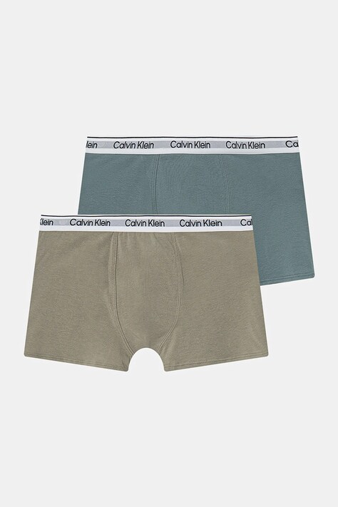 Детски боксерки Calvin Klein Underwear (2 броя) в зелено B70B700506