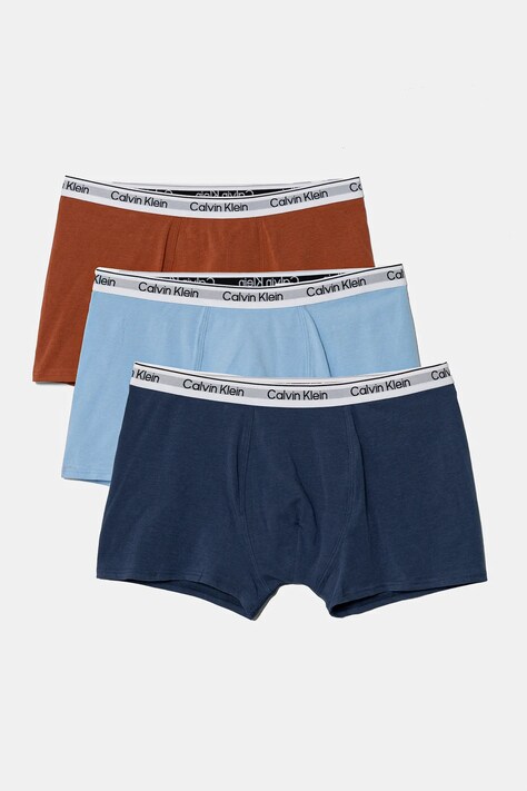 Dětské boxerky Calvin Klein Underwear 3-pack modrá barva, B70B700507