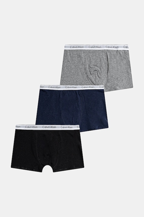 Calvin Klein Underwear boxeri copii 3-pack culoarea albastru marin, B70B700507