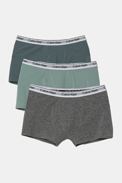 Детски боксерки Calvin Klein Underwear (3 чифта) в сиво B70B700507