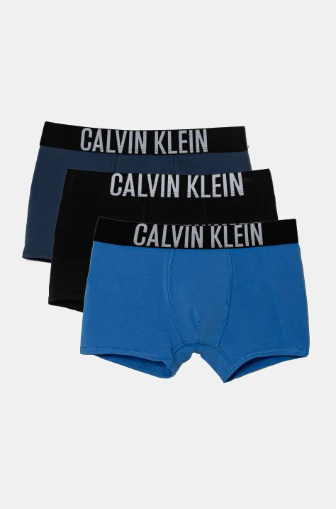 Calvin Klein Underwear bokserki dziecięce 3-pack kolor niebieski B70B700510