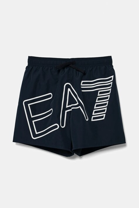 EA7 Emporio Armani pantaloni scurți de baie copii culoarea bleumarin, 7B000109 AF17231