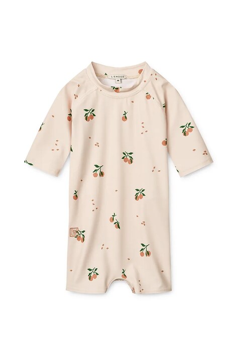 Liewood baba fürdőruha Thor Baby Swim Jumpsuit bézs, LW19672