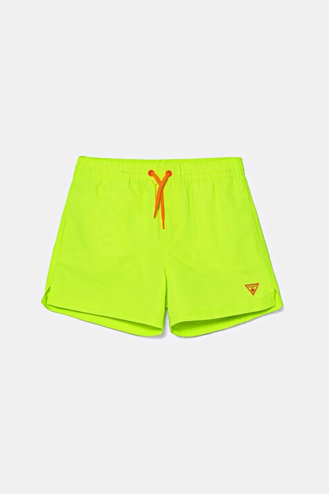Guess pantaloni scurți de baie copii culoarea verde, L5GZ00 WG282