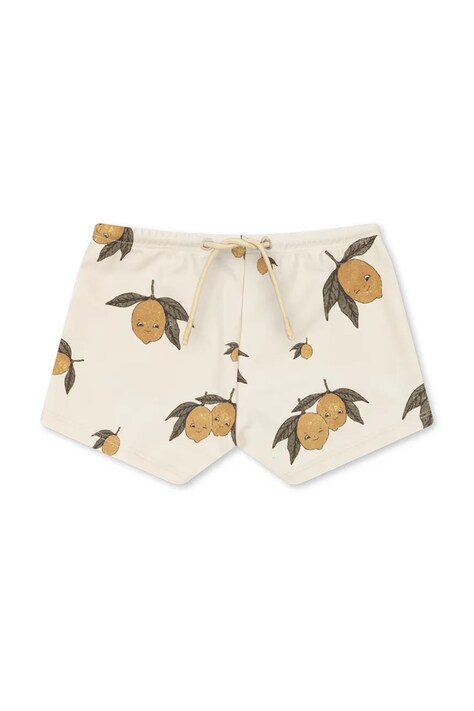 Konges Sløjd costum de baie copii ASTER SWIM PANTS GRS culoarea bej, KS102480