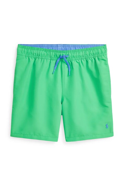Polo Ralph Lauren pantaloni scurti de baie copii culoarea verde, 323957810007