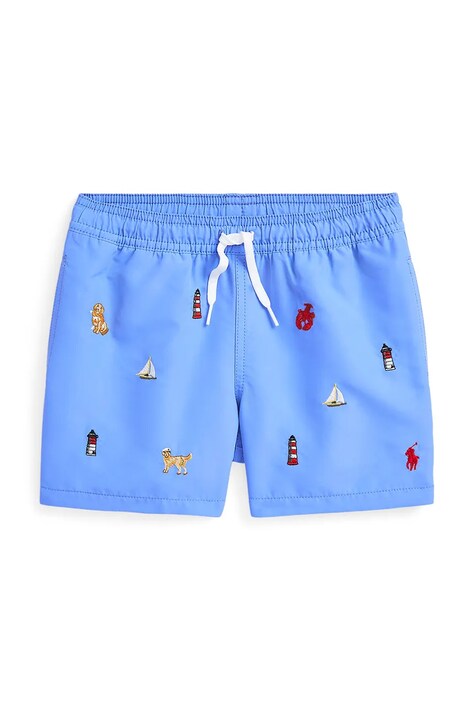 Детски плувни шорти Polo Ralph Lauren в синьо 322964515001