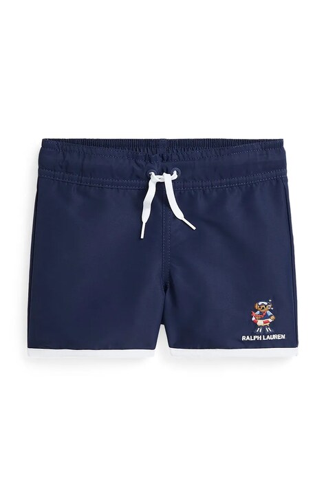 Dětské plavkové šortky Polo Ralph Lauren tmavomodrá barva, 322964504001