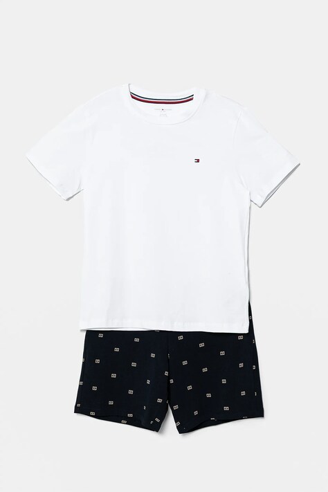 Tommy Hilfiger pigama bambino/a colore bianco UB0UB00581