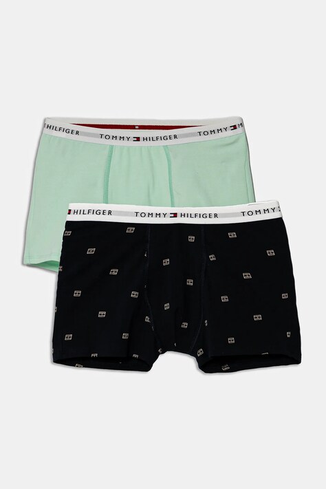 Tommy Hilfiger boxeri copii 2-pack culoarea verde, UB0UB00550