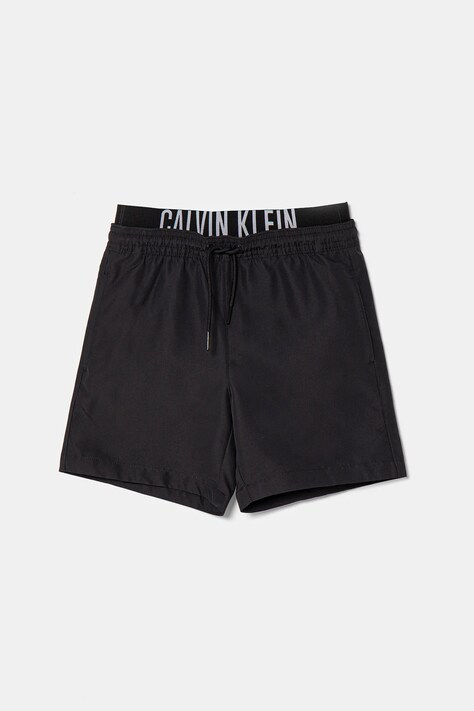 Calvin Klein Jeans pantaloni scurti de baie copii culoarea negru, KV0KV00054