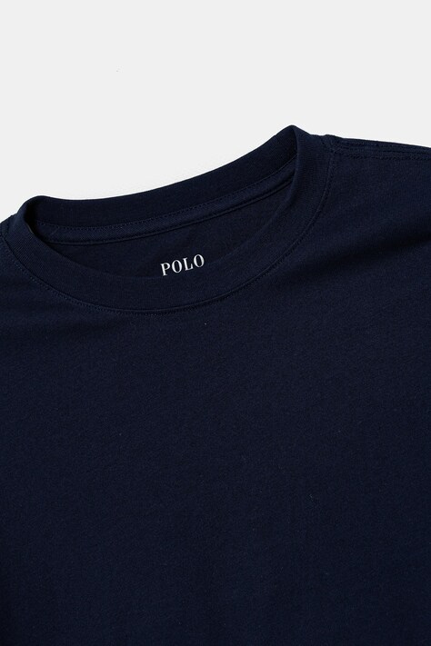 Дитяча бавовняна піжама Polo Ralph Lauren — SS25-BIB053, темно-синій — фото 3