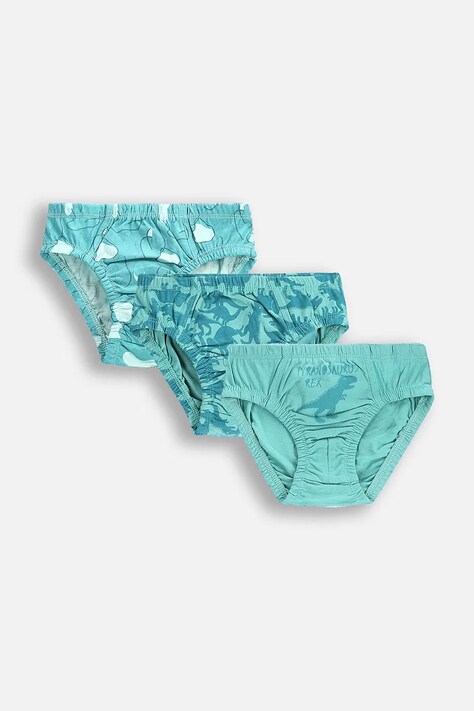Dětské slipy Coccodrillo zelená barva, PANTS
