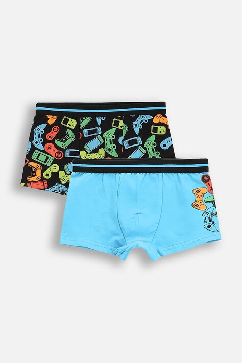 Дитячі боксери Coccodrillo 2-pack колір бірюзовий PANTS