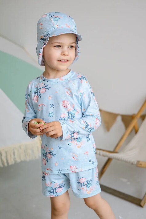 Jamiks set de baie pentru copii SALIDO I culoarea turcoaz, JLH093