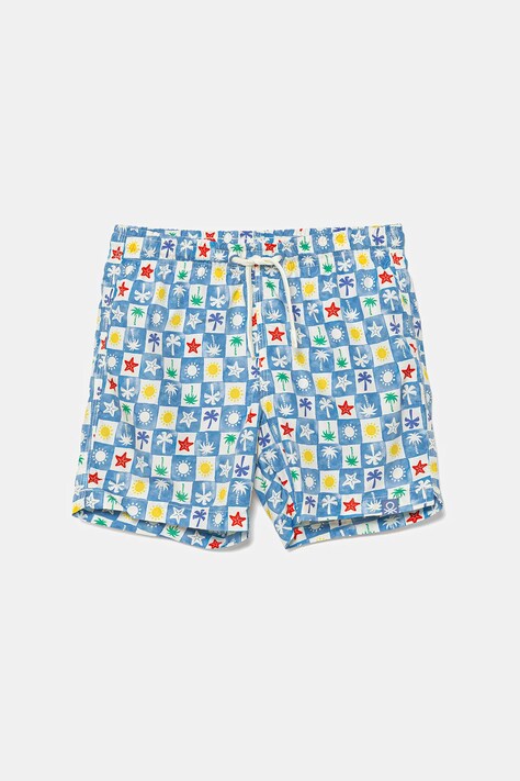 Dětské plavkové šortky United Colors of Benetton modrá barva, 5S480X00U