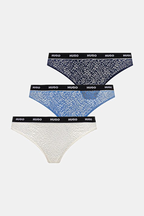 HUGO tanga 3-pack culoarea negru, 50535265